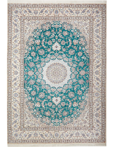 Nain 9La Persia grigio chiaro e verde mare 248x355