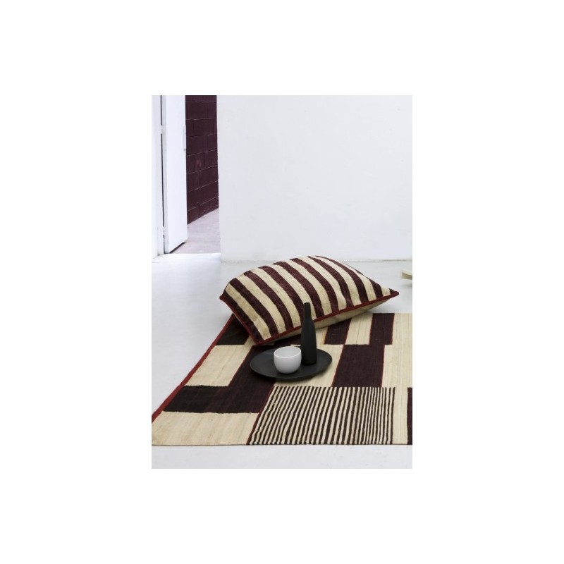 Carpet Medina Nanimarquina black and white