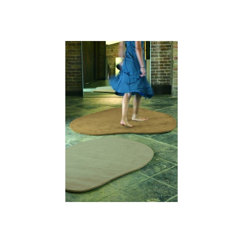 tappeto Stone 6 wool Nanimarquina beige