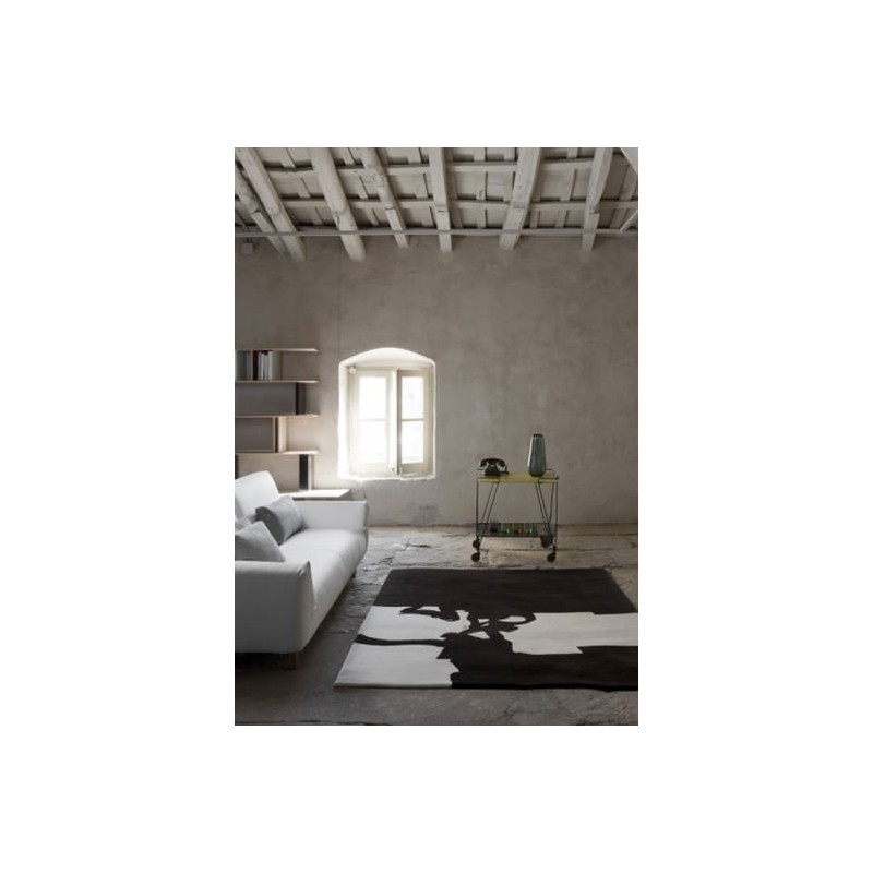 tappeto Chillida Nanimarquina Collage 1966 black and beige