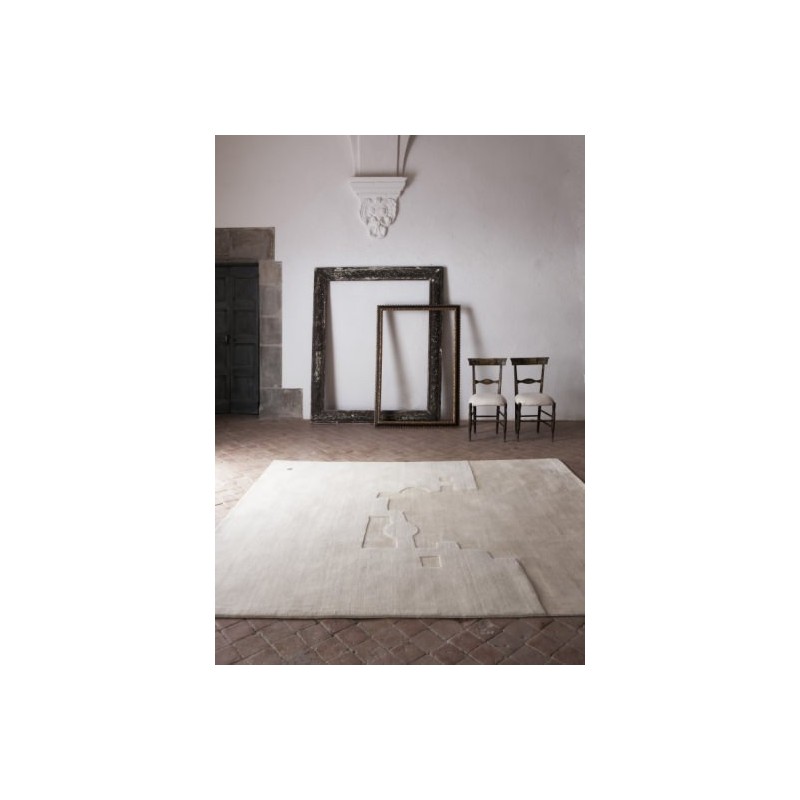 tappeto Chillida Nanimarquina Gravitacion 1994 beige