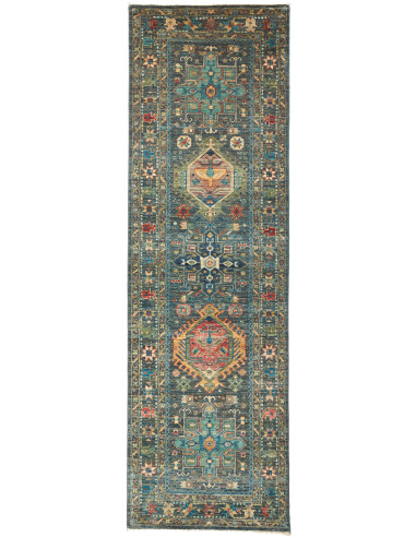 Tribal Pakistan grigio tenue e grigio tenue 78x253