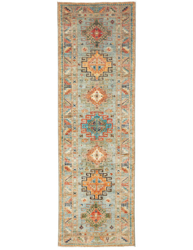 Kazak Fine Pakistan abbronzatura e abbronzatura 79x255