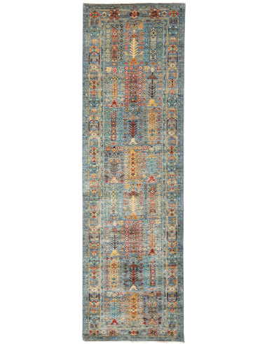 Tribal Pakistan grigio e abbronzatura 80x273