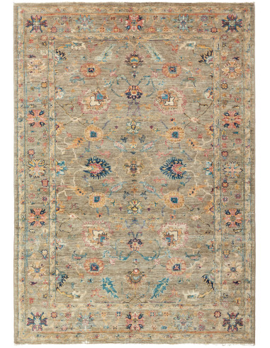 Zigler Fine Pakistan marrone rosato e marrone rosato 147x208