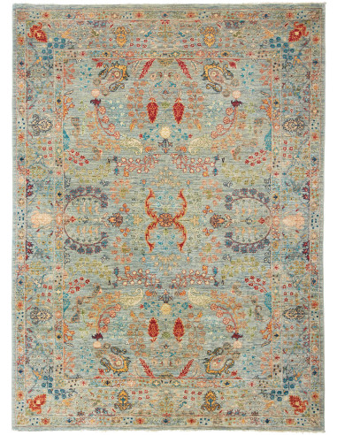 Shahi Fine Pakistan grigio scuro e grigio scuro 168x230
