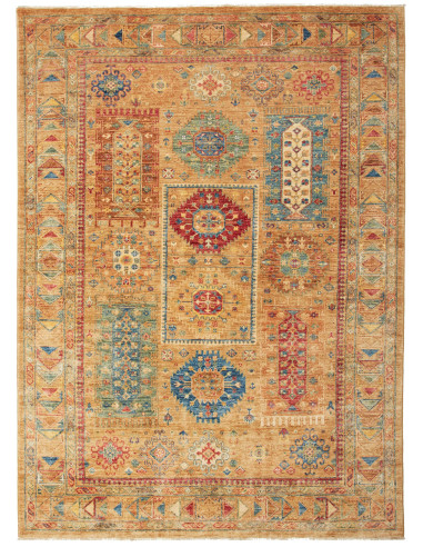 Tribal Pakistan kaki scuro e kaki scuro 167x231