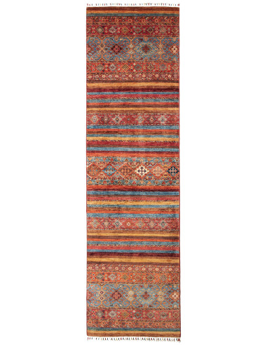 Samarkand Pakistan terra di siena e salmone scuro 82x292