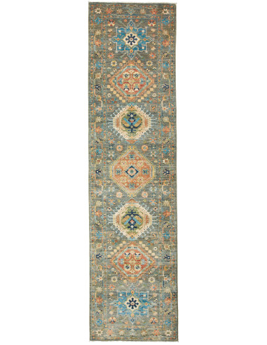 Tribal Pakistan marrone rosato e legno robusto 79x302