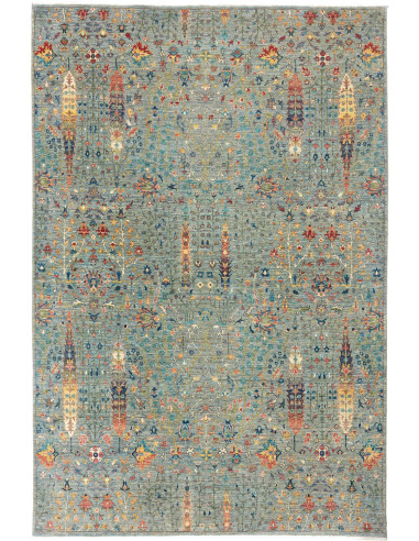 Shahi Fine Pakistan marrone rosato e grigio 195x295