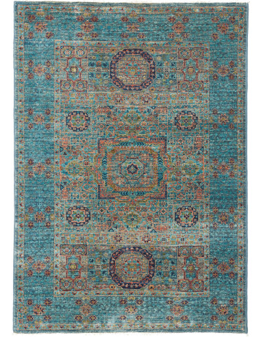 Mamlouk Pakistan grigio tenue e grigio tenue 81x115