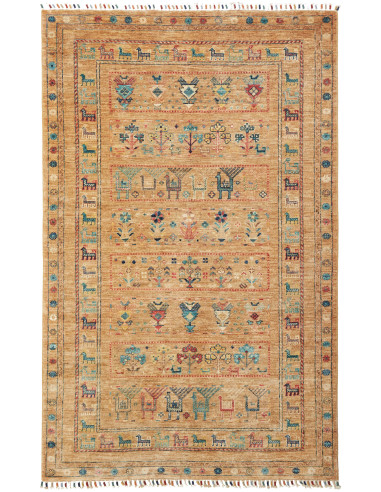Rubin Pakistan kaki scuro e kaki scuro 129x200
