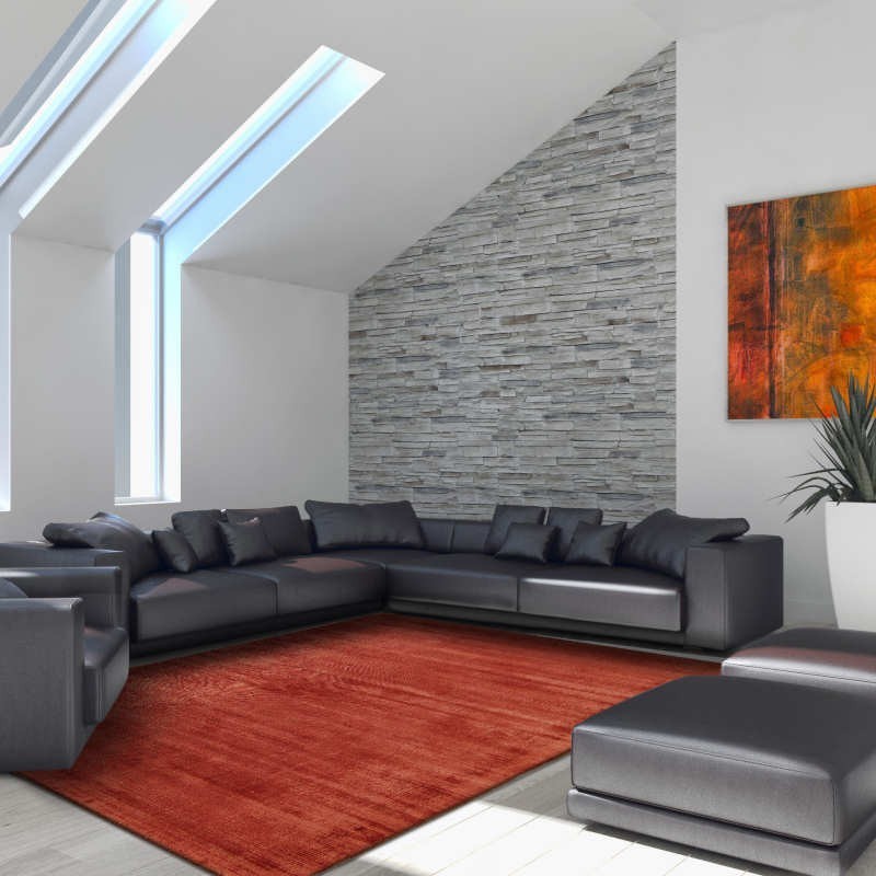 Tappeto moderno Blade Russet Asiatic Carpets