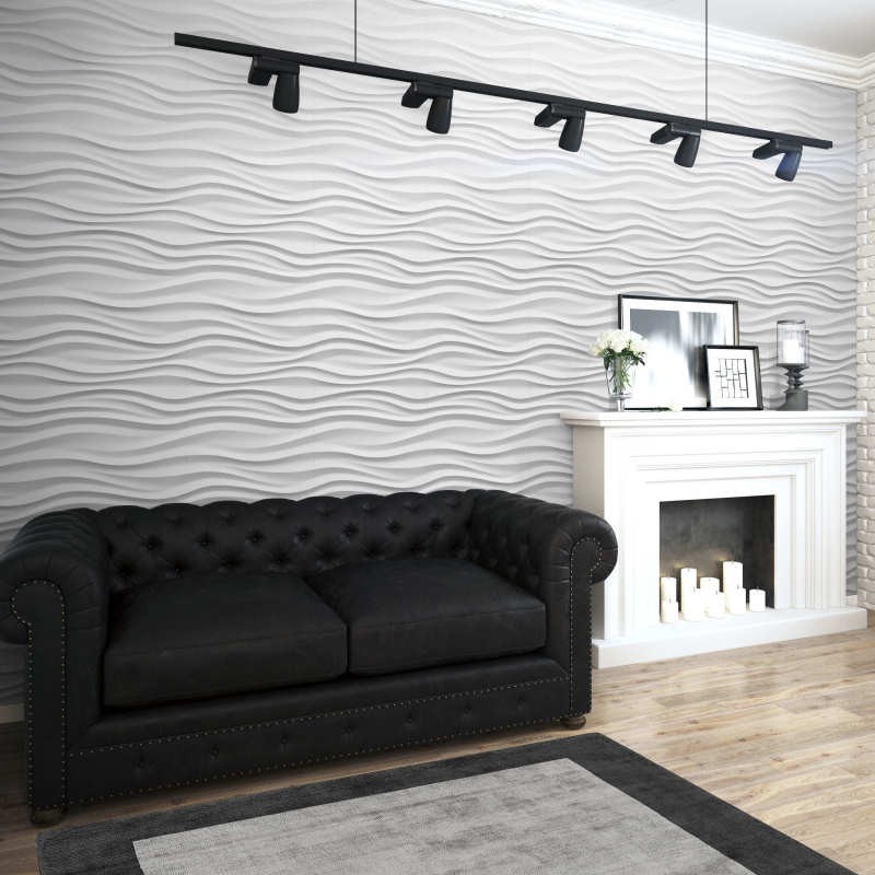 Tappeto moderno Blade Border Square Charcoal Silver Quadrato Asiatic Carpets