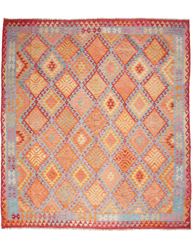 Kilim Pakistan abbronzatura e marrone 256x283