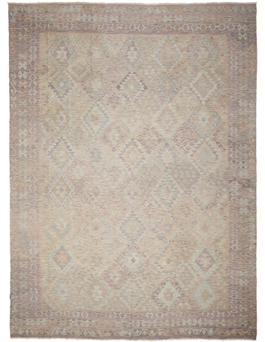 Kilim Pakistan grigio scuro e grigio scuro 300x403