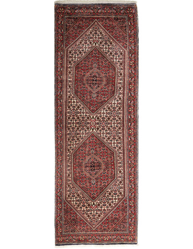 Bidjar Persia marrone sella e grano 77x220