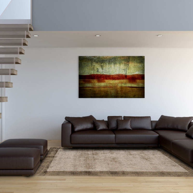 Tappeto moderno Blade Border Choco Mocha Asiatic Carpets
