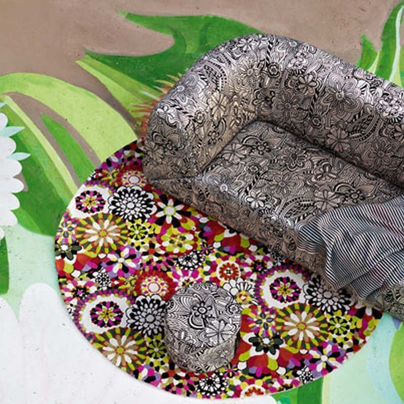 RUG FLEURY MISSONI T160 ROUND CM.200X200