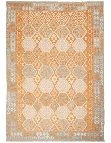 Kilim Pakistan abbronzatura e abbronzatura 205x295