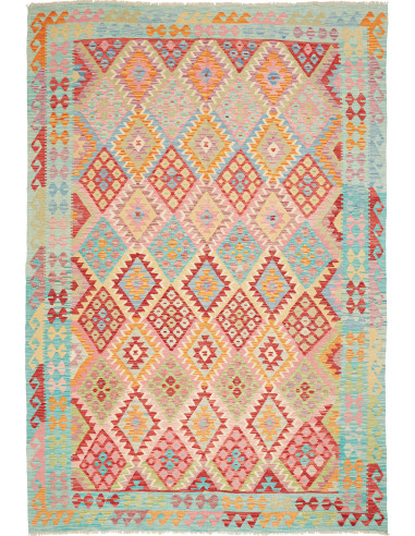 Kilim Pakistan abbronzatura e perù 205x294