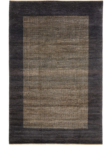 Gabbeh Moderno Pakistan grigio ardesia scuro e grigio ardesia scuro 149x199