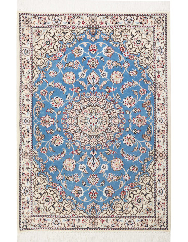 Nain 9La Persia grigio chiaro e blu acciaio 80x118
