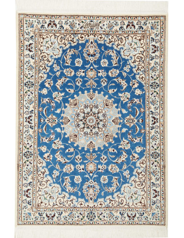 Nain 6La Persia blu ardesia scuro e blu acciaio 82x113