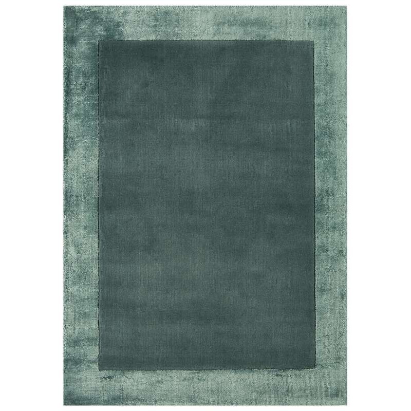 tappeto moderno Shiny aqua cm.160x230