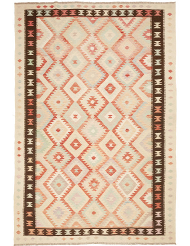 Kilim Pakistan grano e grano 200x295