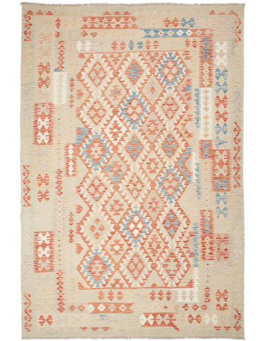 Kilim Pakistan abbronzatura e grano 199x294