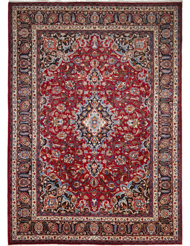 Mashad Persia terra di siena e grigio chiaro 243x340