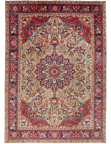 Tabriz Persia abbronzatura e grigio ardesia scuro 210x295