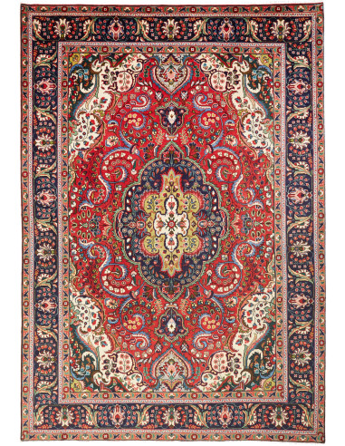 Tabriz Persia terra di siena e marrone rosato 200x295