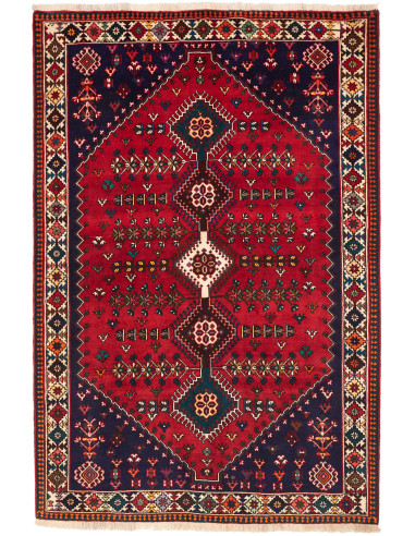Shiraz Persia grigio ardesia scuro e grano 158x237