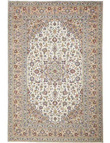 Kashan Persia grigio chiaro e grigio ardesia scuro 202x322
