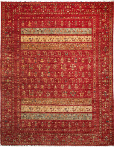 Rubin Pakistan marrone e marrone 303x386