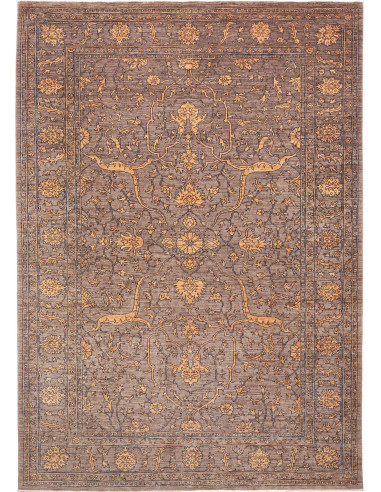 Zigler Fine Pakistan marrone rosato e grigio 207x294