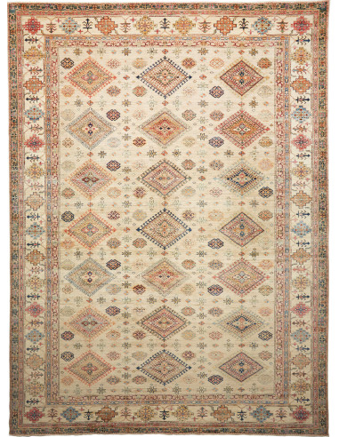 Kazak Fine Pakistan abbronzatura e argento 277x370
