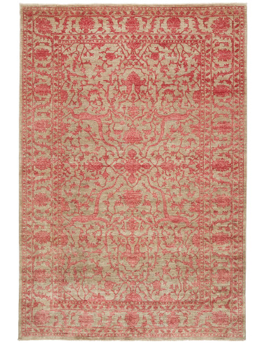 Zigler Fine Pakistan marrone rosato e marrone 204x304