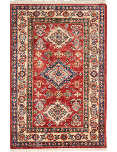 Kazak Fine Pakistan terra di siena e grano 76x117