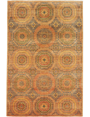 Mamlouk Pakistan perù e marrone sella 126x189