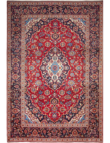 Ardakan Persia terra di siena e grigio ardesia scuro 205x300