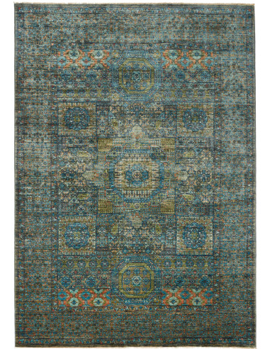 Mamlouk Pakistan grigio tenue e abbronzatura 168x240