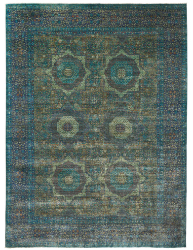 Mamlouk Pakistan grigio tenue e argento 265x362