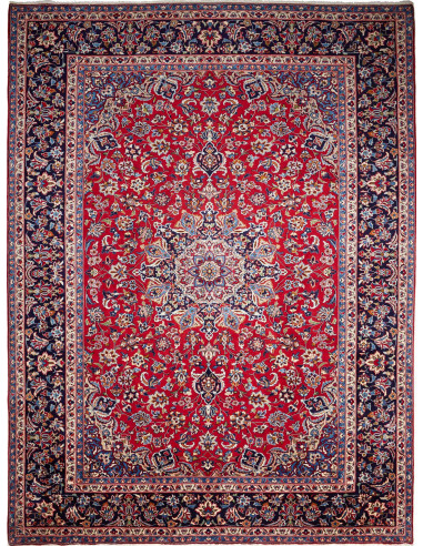 Nadjafabad Persia terra di siena e grigio chiaro 304x406