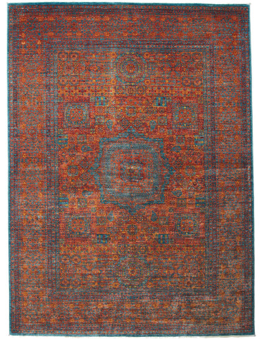 Mamlouk Pakistan terra di siena e rosso indiano 168x231