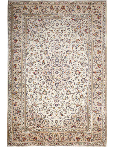 Kashan Persia grigio chiaro e grigio ardesia scuro 247x363