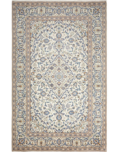 Kashan Persia grigio chiaro e grigio ardesia scuro 193x308