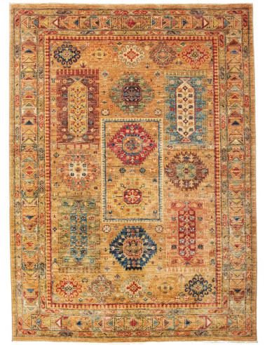 Tribal Pakistan perù e marrone sella 150x205